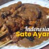 Sate Ayam - Sate Ayam, Indonesian Street Food, Grilled Chicken, Peanut Sauce, Indonesian Cuisine